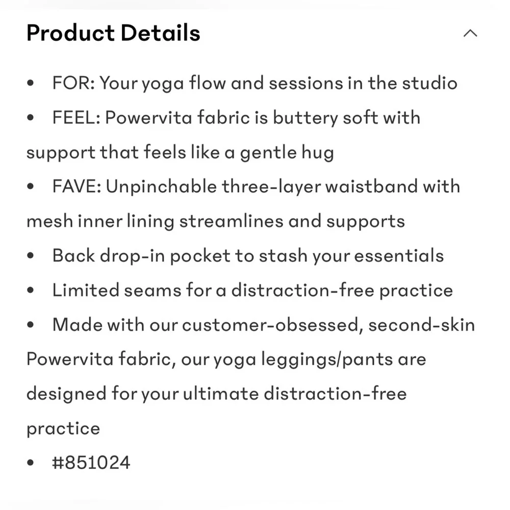 NWT Athleta Ultra High Rise Elation Varsity Crop Size Medium. - Picture 6 of 7